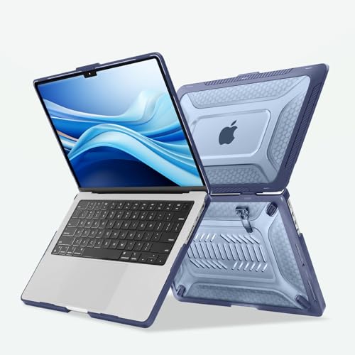 Funda MacBook Pro 14 contra arañazos y sobrecalentamiento con soporte integrado 5