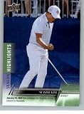 2024 Upper Deck Golf #96 Si Woo Kim Official Golf Trading Card in Raw (NM or Better) Condition