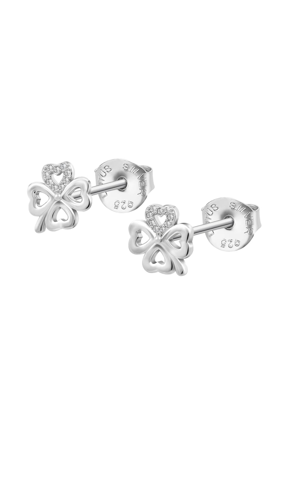 LOTUS SILVER Orecchini Mystic Trifoglio In Argento - Donna, Modello LP3305-4/1