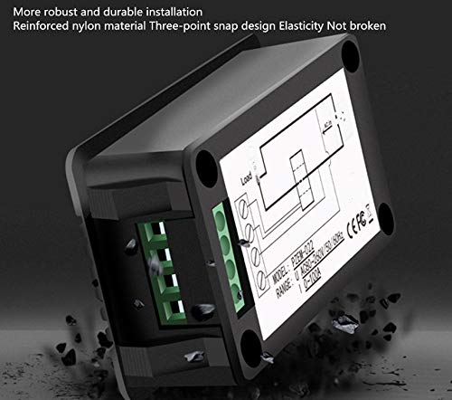 Image of AC 110v 220v 80V-260V Current Voltage Amperage Power Energy Panel Meter LCD Digital Display Ammeter Voltmeter Multimeter (10A)