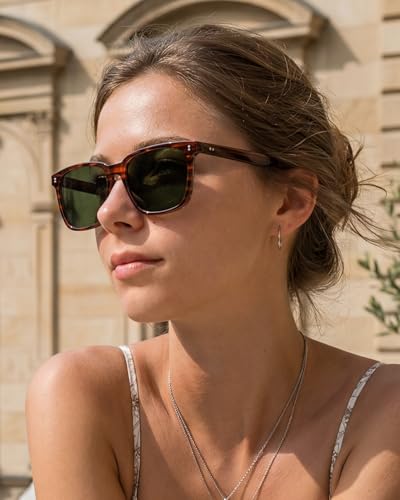 Image of STGATN Polarized Sunglasses for Men and Women, UV400 Protection Trendy Retro Sun Glasses for Driving Outdoor Hiking Fishing