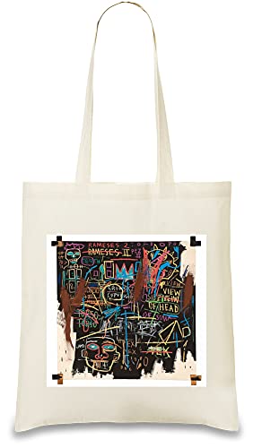 Jean-Michel Basquiat - Kings of Egypt Painting Custom Printed Tote Bag Cover