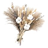 Wynrzyj 86 unidades ramo de flores secas de hierba de la pampa ramo bohemio decoración del hogar decoración de mesa arreglo floral hierba de las pampas decoración