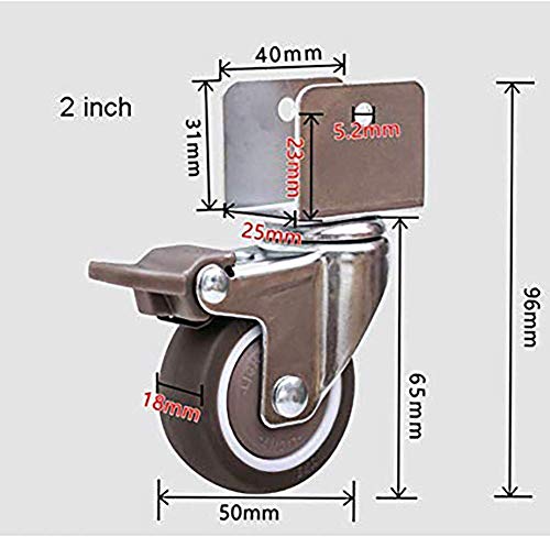 Castor Roues U pour déplacer vos meubles lourds sans bruit - 3