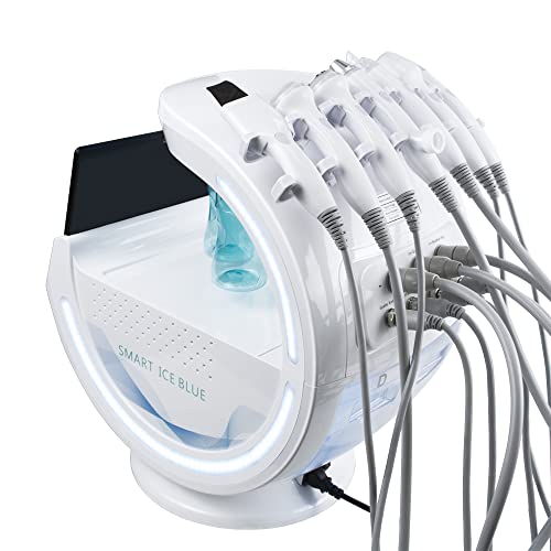 7 In 1 Oxygen Facial Hydra Dermabrasion Beauty Skin Management System Smart Ice Blue Facial Machine (2-5Days Delivery) #TOP5