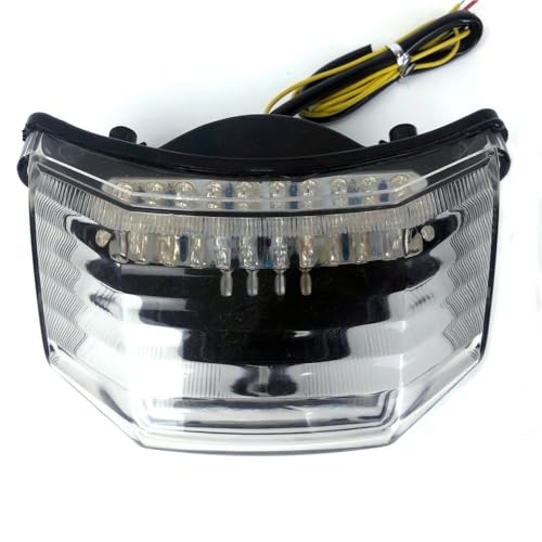 Luz trasera integrada para FZ6 y FZ600 que elimina los intermitentes externos rotos