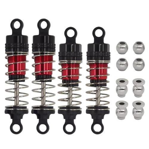 Suspension RC MJX Hyper Go en métal noir pour châssis 1/14