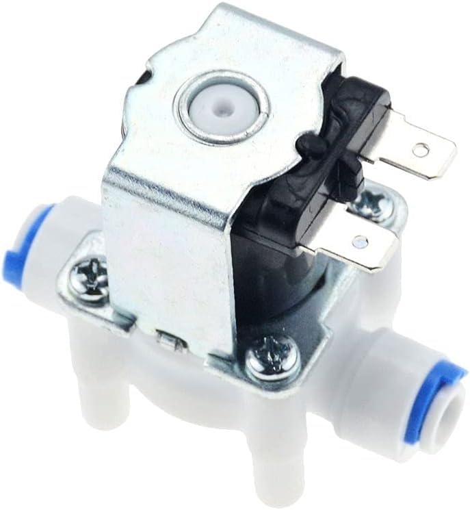 Électrovanne électrique normalement fermée DC 12V interrupteur débit eau distributeur 1/4