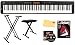 Casio CDP-S360 88-Key Compact Digital Piano Bundle with Adjustable Stand, Bench, Instructional Book, Austin Bazaar Instructional DVD, and Polishing Cloth