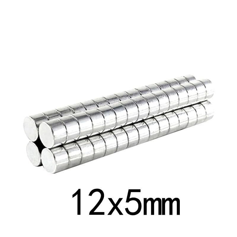 10/20/50/100pcs 12x5 mm 12mmx5mm Permanent Round 12x5mm Neodymium Super Magnetic 12 * 5 mm Magnet(50pcs)