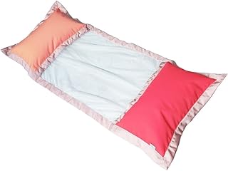 chillisy® Hamaca de lujo Menorca II – con red – Relax flotante – 5 años de garantía de color – Resistente al cloro y al agua salada – Rosa albaricoque rosa pomelo [170]