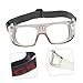 VANZACK Shockproof Goggles for Basketball Sports Glasses Protective Eyewear Flexible Straps (Grey)