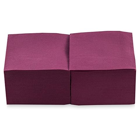 Saten Cocktail, burgundy, 1 Cover