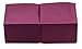 Produktbild MORIGAMI Coktail, Serviette, 20 x 20, 2-lagig, 1/4-Falz, 100 Servietten, Spitze Bordeaux (SER22105736)