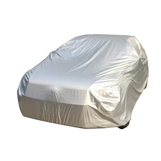 logei® General Motors Couverture Voiture Couverture Anti poussière Etanche Anti soleil Anti-UV Couverture universelle pour Voiture, 406*165*120cm, S/Argent