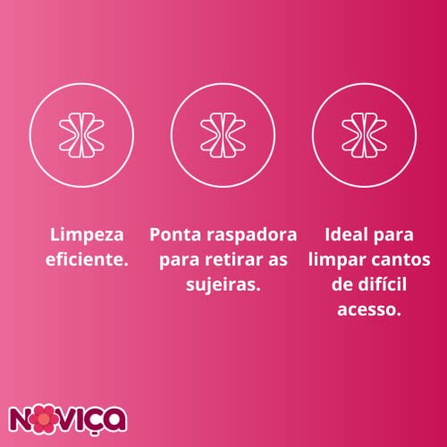 Escova Longo Alcance, Cor Sortida, Linha Noviça, Bettanin