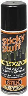 STUK Professional ASSR200R Sticky Stuff Remover, Aerosol Spray, 200ml, Clear