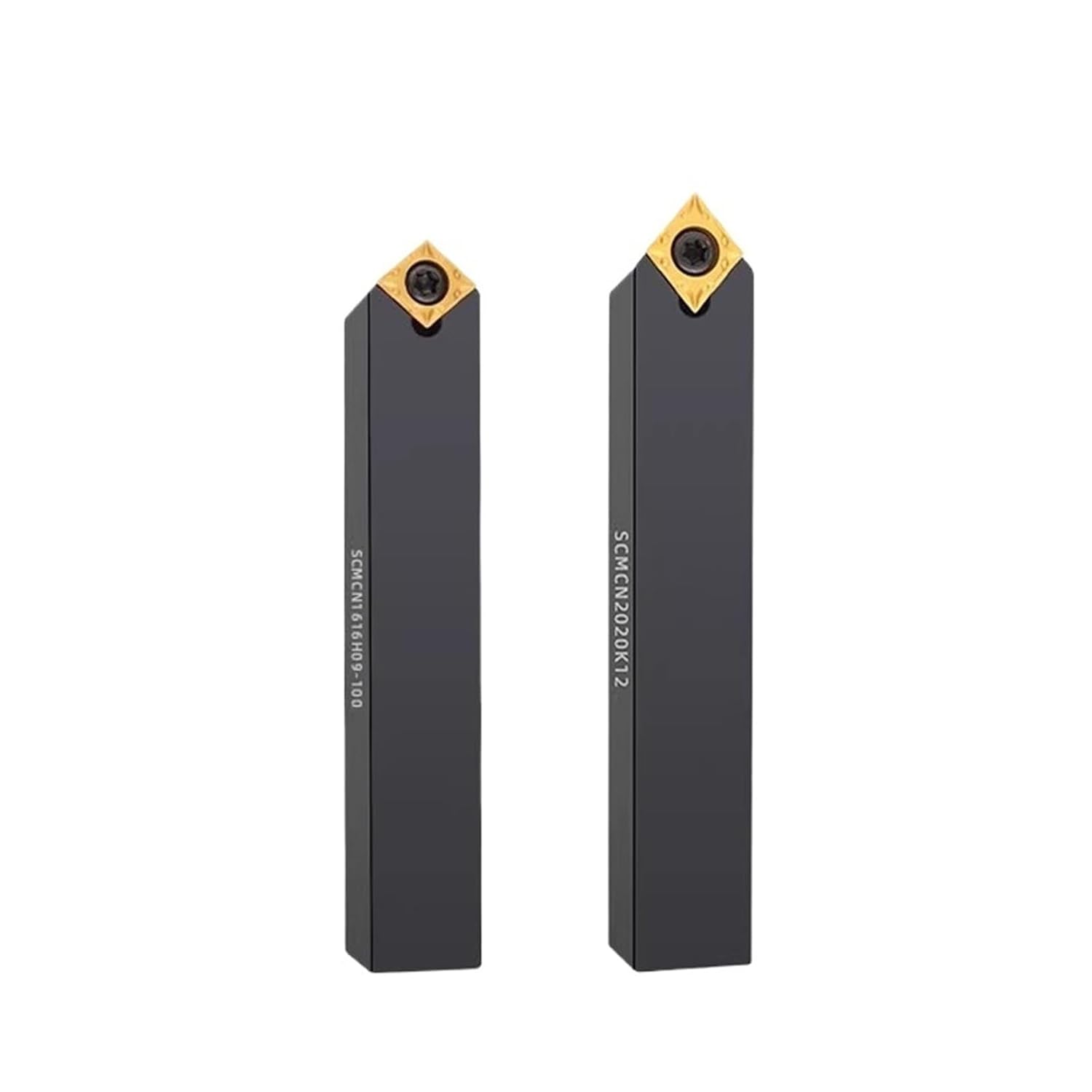 External Turning Tool Holder SCMCN Turning Tool Holder Carbide Insert(SCMCN1212H06-80,10PCS Inserts)