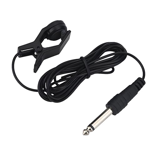 Clip-on Tonabnehmer, Tragbares Tonabnehmer-Kontaktmikrofon Tonabnehmer-Tonabnehmer für Tuner-Musikinstrumente
