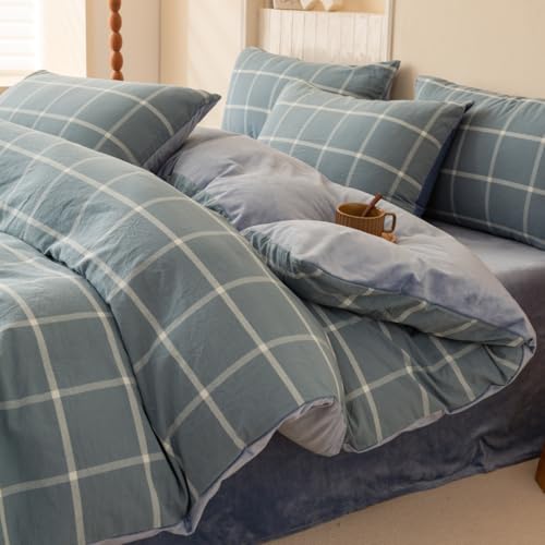 �z�c�J�o�[ �V���O�� �_�u�� �������� �� �t�����l�� �ӂ�ӂ� �������� �h�� ���킢�� �|���z�c�J�o�[ �`�F�b�N�� �Q�� �􂦂� ���M �ۉ� �H�~�p 150x200cm+���J�o�[48x74cm*2�� 3�_�Z�b�g �摜07 �P�i����