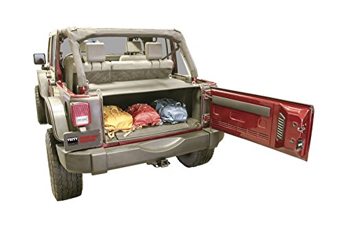 Tuffy Security Products Premium Cargo Enclosure - '07-10 Wrangler Jk; 4-Door (Black) #TOP2