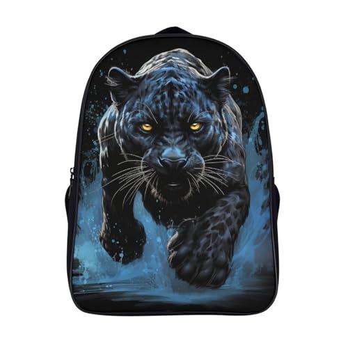 Mochila 3D impermeable de Black Panther con relieve infantil para kindergarten