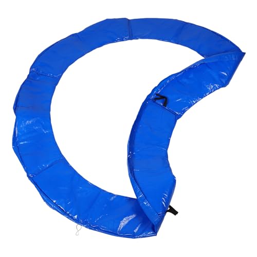 Coussin pour trampoline bleu STOBAZA à sécurité renforcée et PE durable