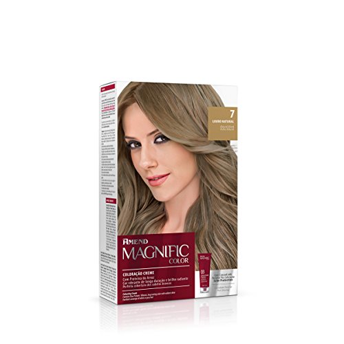 Amend Kit Coloração Em Creme Magnific Color 7 Louro Natural
