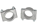  AKF Set: CNC Klemmstücke für Schutzblech mit Schrauben - für Simson S50, S51, S70, SR50, SR80