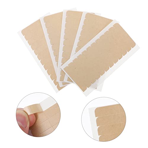 FRCOLOR 10 Folhas De De Peruca Fita De Peruca Fita Dupla Face Fita Adesiva Dupla Face Fita Kraft Fit