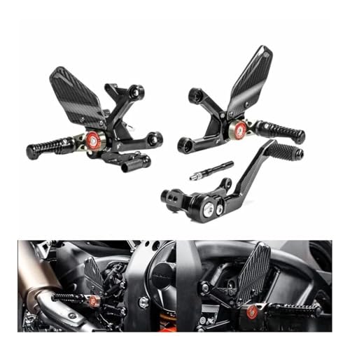Commandes Reculées en Aluminium CNC et Carbone pour CBR1000RR-R - 2