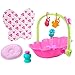 My Garden Baby- Lettino e Vaschetta delle Farfalle 2-in-1 (28 cm), con Tanti Accessori, Giocattolo per Bambini 2+Anni, HBH46