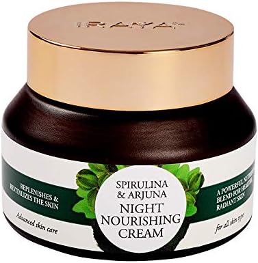 Iraya Face Cream - Night, Nourishing, Spirulina & Arjuna, 50 g