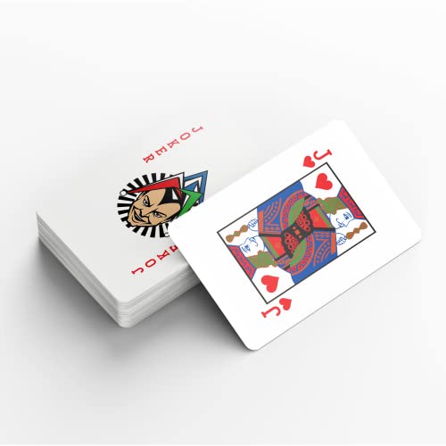 Polka Dotted Playing Cards - Premium Patterned Deck Of Cards - Uniquely Illustrated Playing Card Decks For Kids - Ideal For Poker, Card, And Table Game(Black And White) #TOP4