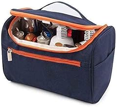 Hanging Toiletry Bag for Travel – Waterproof Makeup & Grooming Organizer Pouch for Men & Women – Cosmetic Travel Kit with Hook, Multiple Pockets & Handle – Portable Storage Bag (Color May Vary)