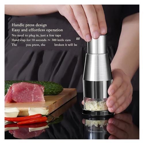 Manual Onion Chopper & Garlic Crusher - Cortador de Verduras miniatura 4