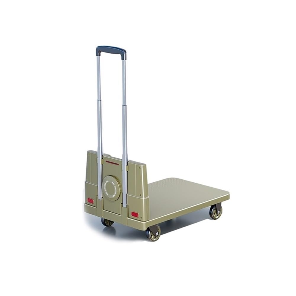 Carrello da trasporto pieghevole e portatile, per traslochi e consegne rapide, resistente, per un facile sollevamento e trasporto, ideale per casa, ufficio e uso esterno