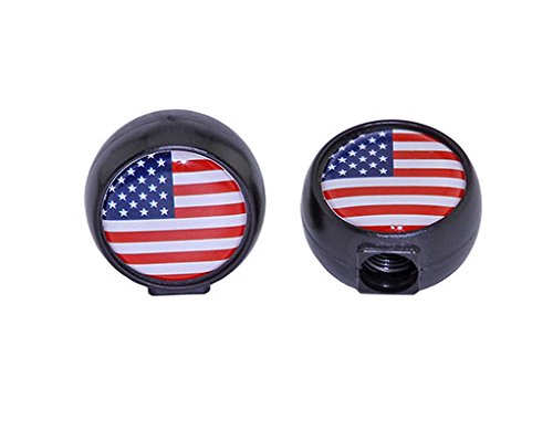 Lowrider US Flag Bike Bicycle Valve 2950 Cap. Schrader/Valve. Bike Part, Bicycle Part, Bike Accessory, Bicycle Accessory
