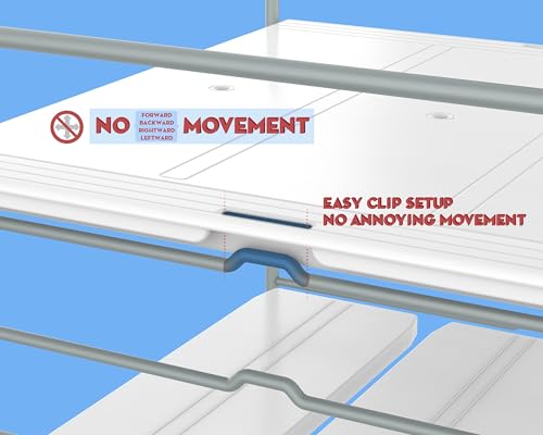 EVERIE Extendable 3-Tier Holder for Heavy Items, Jars, Bottles, Cans, Plastic Bags, Wrap, Foil, Snack and Box for Kitche - Additional View