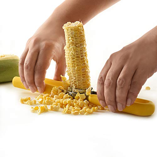 Norpro Gripez Corn Cutter, One Size, Yellow #TOP4