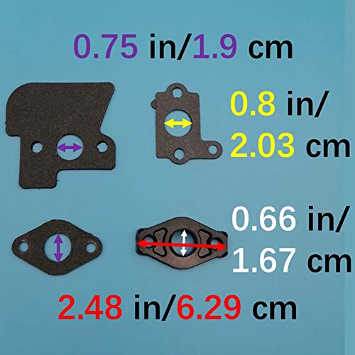 Image of Complete Engine Rebuild Gasket Set Kit Compatible with 499686 690219 692702 694090 698156 792384 795442 121600 122600 12Y600 Vertical Horizontal Engine New Z469