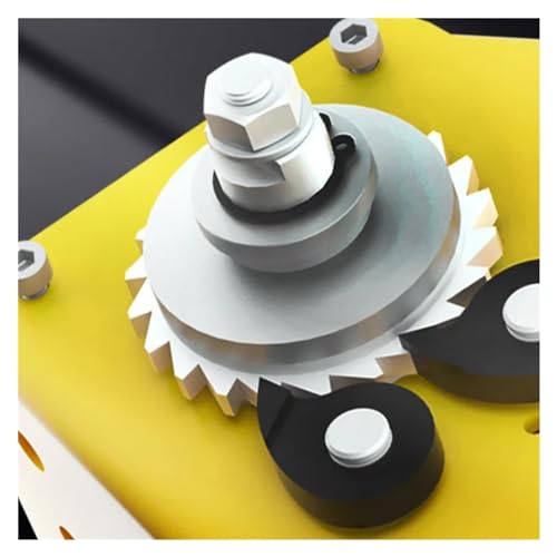 Polipasto manual metálico para cuerdas 1200 lb portátil miniatura 4