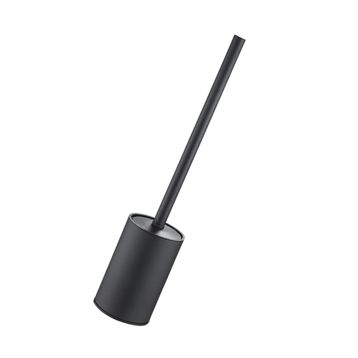 Brosse de toilette inoxydable avec support fermé à nettoyage rapide