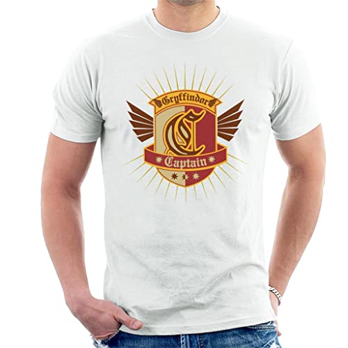All+Every Harry Potter Quidditch Team Gryffindor Men's T-Shirt White