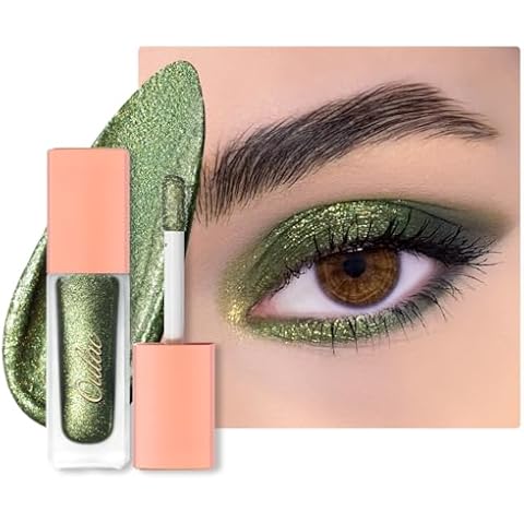 Oulac Fard à Paupières Pailleté Vert Cover