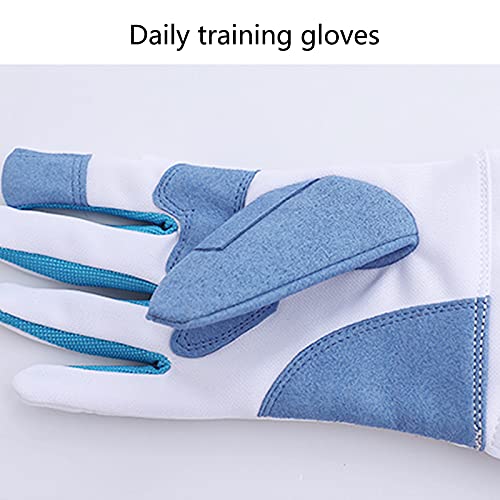 image for ZYLY Children Adult Fencing Gloves, Foil Epee Competition Gloves, Non-