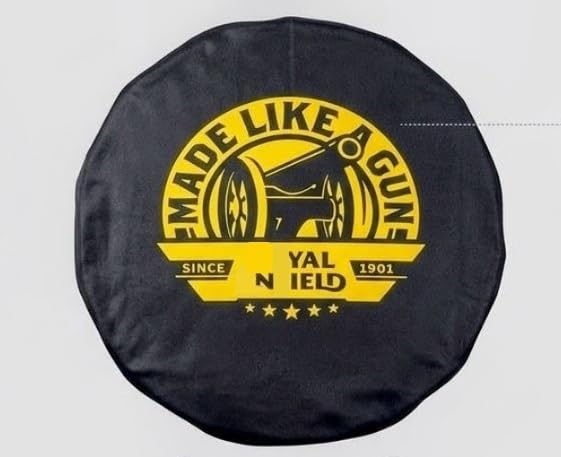 TA Premium Black Motorcycle Fuel Tank Cover | Elastic Hem for Snug Fit | Scratch & Dust Protector Guard for Cruiser Bikes-image-9