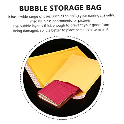 TEHAUX 50 Pçs Saco De Envelope De Bolha Envelopes Acolchoados Mailers Bolha Mailer Poli Bolha Envelo