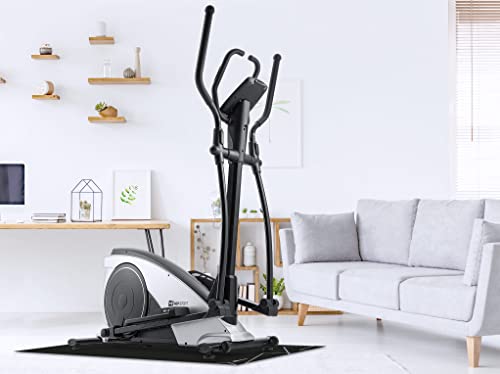 Hop-Sport-Velo-elliptique-HS-060C-Blaze-electromagnetique-32-Niveaux-de-resistance-Roue-dinertie-175kg-Bluetooth-Tapis-de-Protection-Max-150kg-NoirArgent