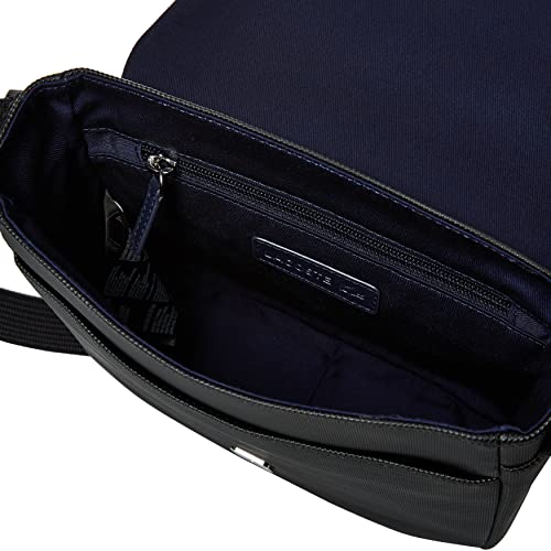 Lacoste Nh2341Hc Men's Flap Crossover Bag Messenger Bags, Black, One Size #TOP4